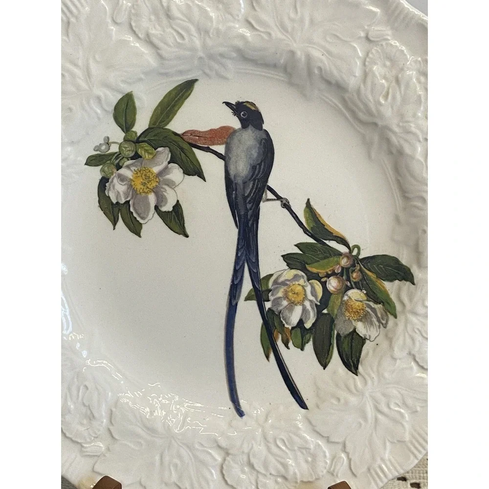 Alfred Meakin Fork-tailed Flycatcher Birds of America Porcelain Collector Plate
